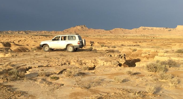 Alquiler de 4x4 en las Bardenas Reales de Navarra.